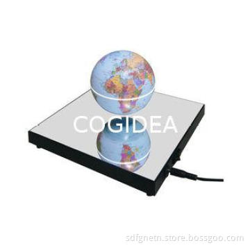 3" Diameter Magnetic Levitating Globe For Decoration , Rota